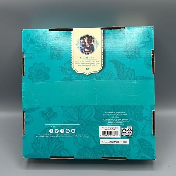 Pioneer Woman Floral Melamine Mingling Boards Set of 4 Tray Plates - Picture 3 of 4